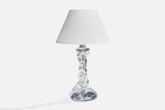 Cristal De Lorraine, Table Lamp, Glass, France, 1950s