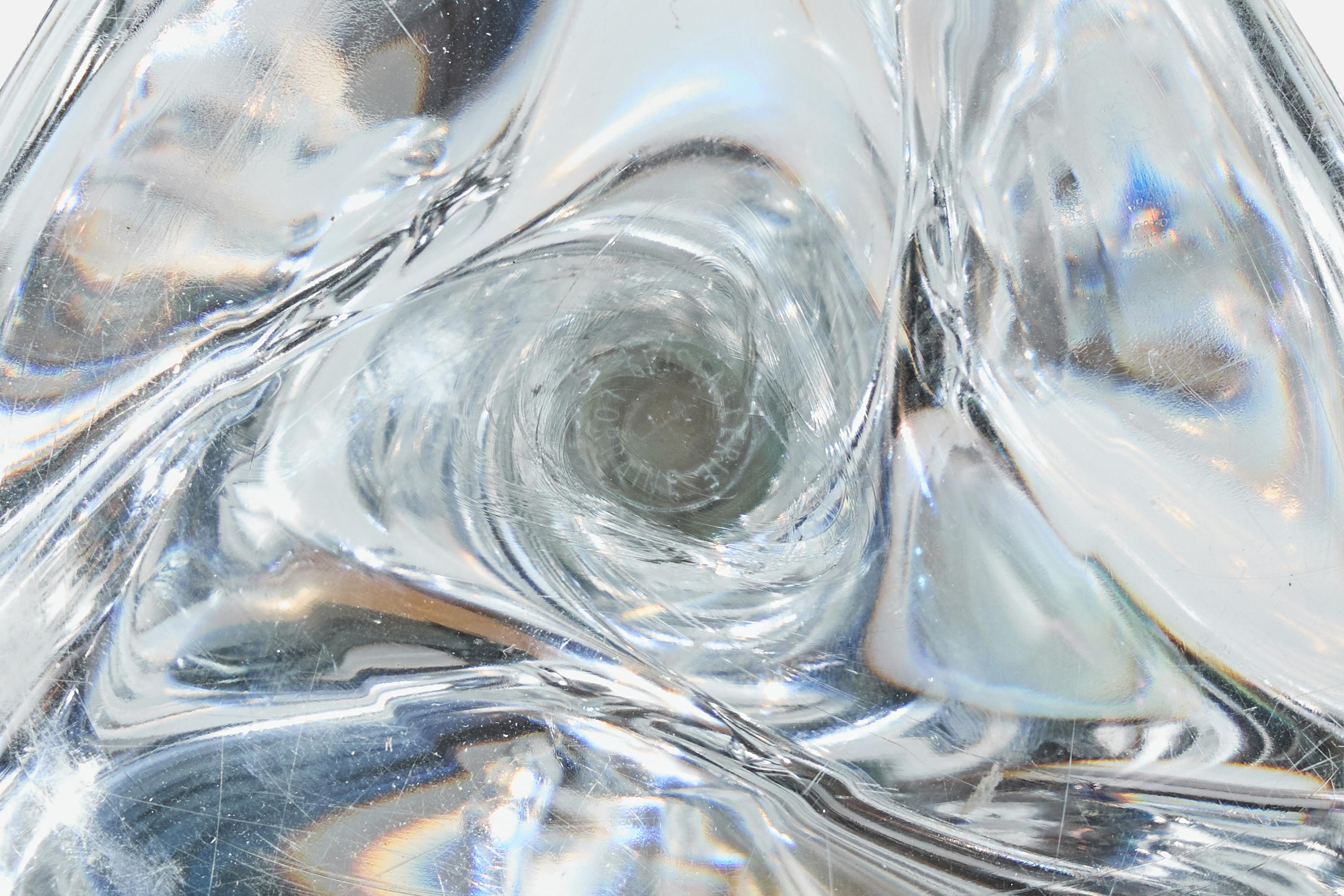 Cristal De Lorraine, Lámpara de mesa, Cristal, Francia, Años 50 en venta 2