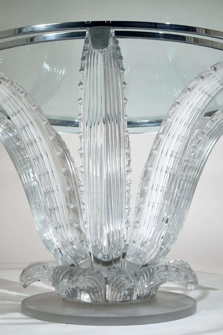 Cristal Lalique Table "Cactus" at 1stDibs lalique cactus table, table