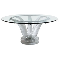 Cristal Lalique Table "Cactus"