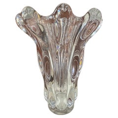 Cristal Vase by Vannes France , 1970’s