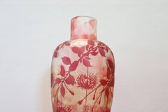 Cristallerie de Pantin Vase camée Art Nouveau français