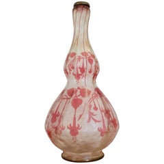 Cristallerie de Pantin Vase camée Art Nouveau français