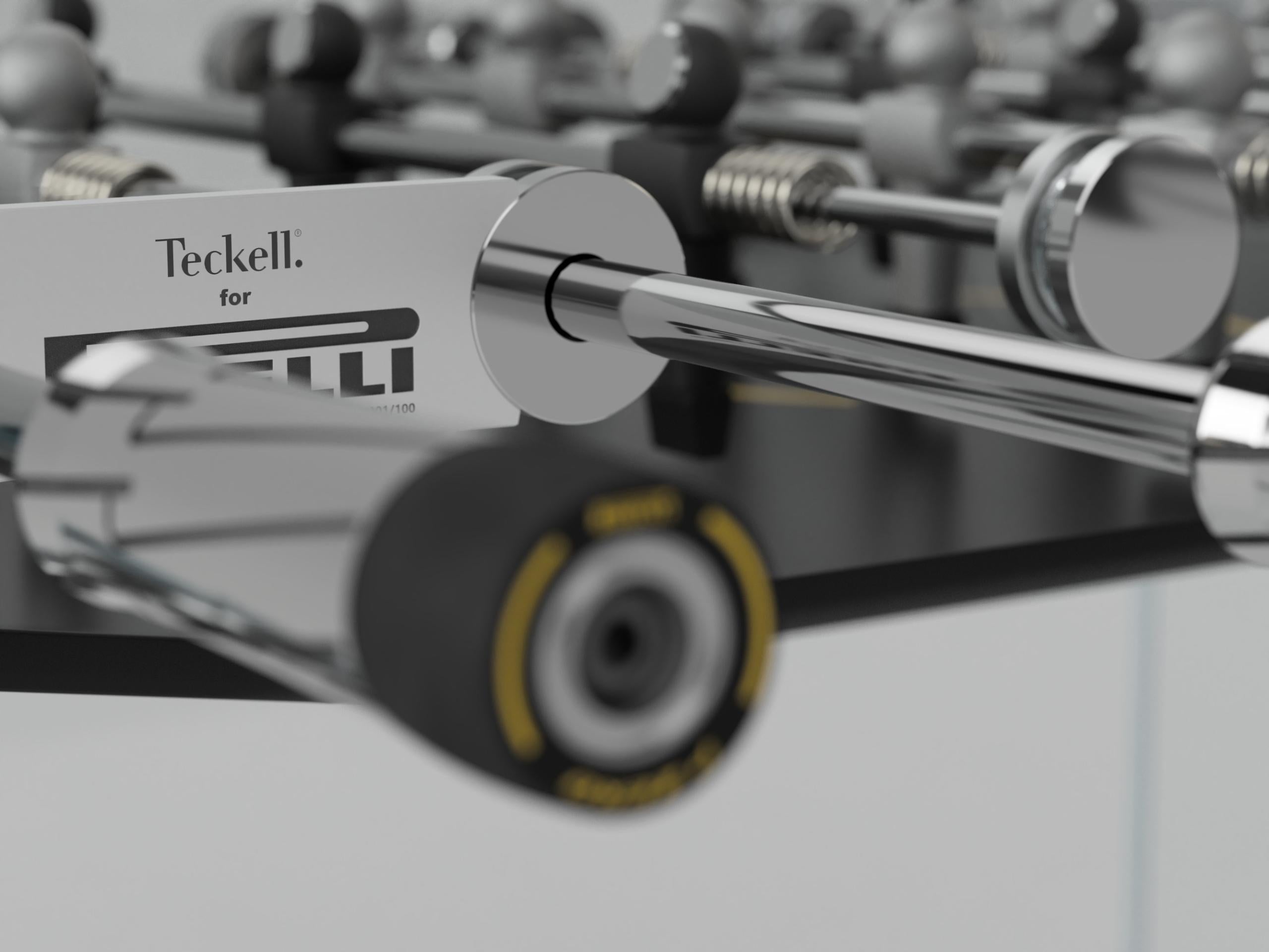 Cristallino for Pirelli Limited Edition Foosball Table by Teckell For Sale 4