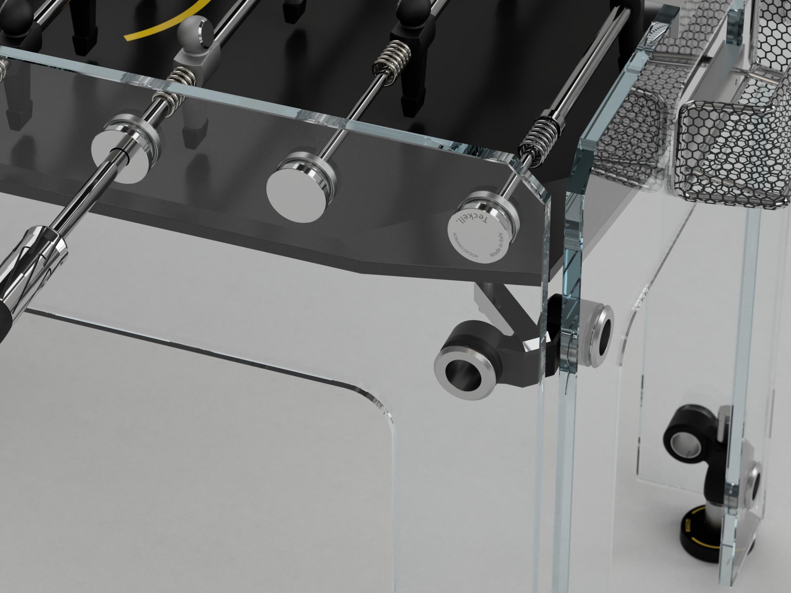 Cristallino for Pirelli Limited Edition Foosball Table by Teckell For Sale 3