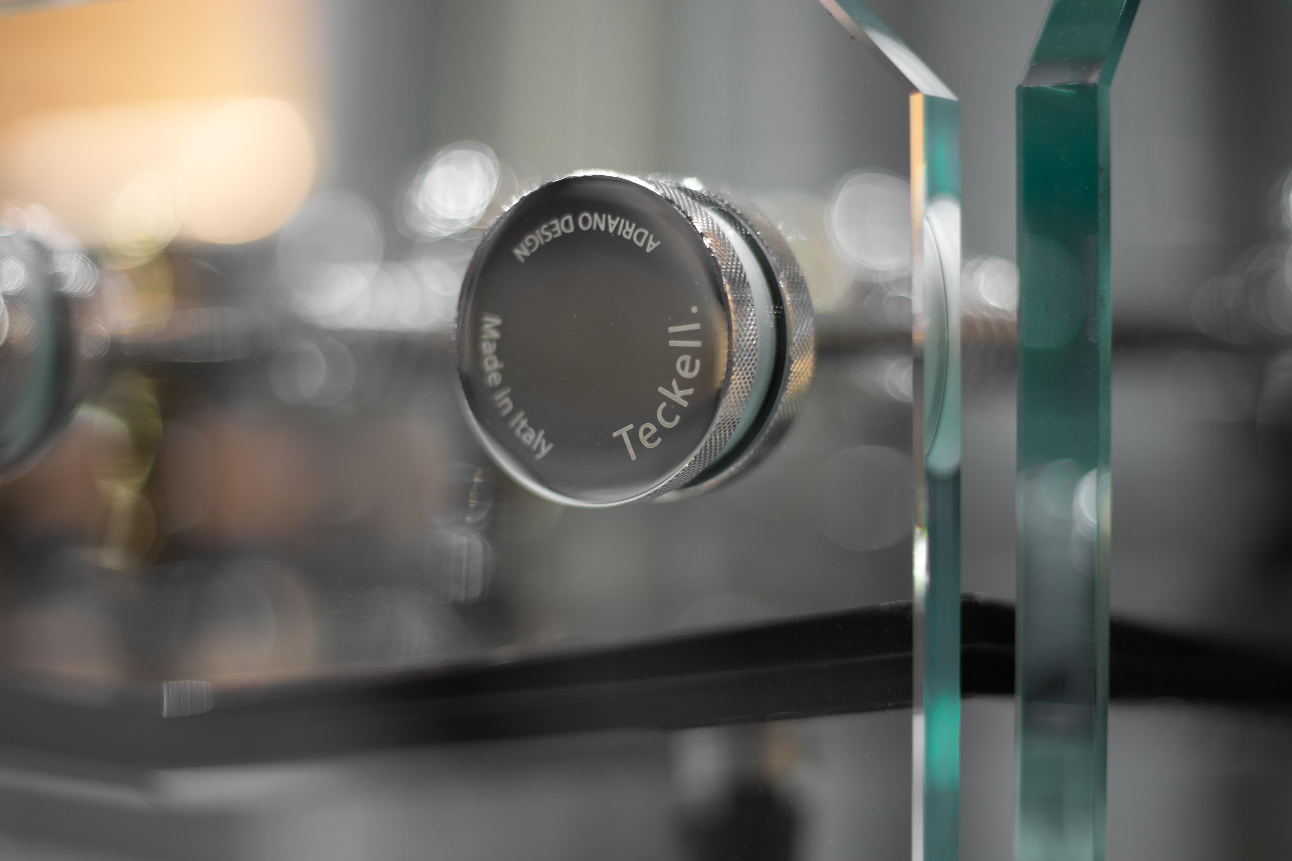 Table de baseball Cristallino en or à édition limitée avec terrain noir par Teckell en vente 11