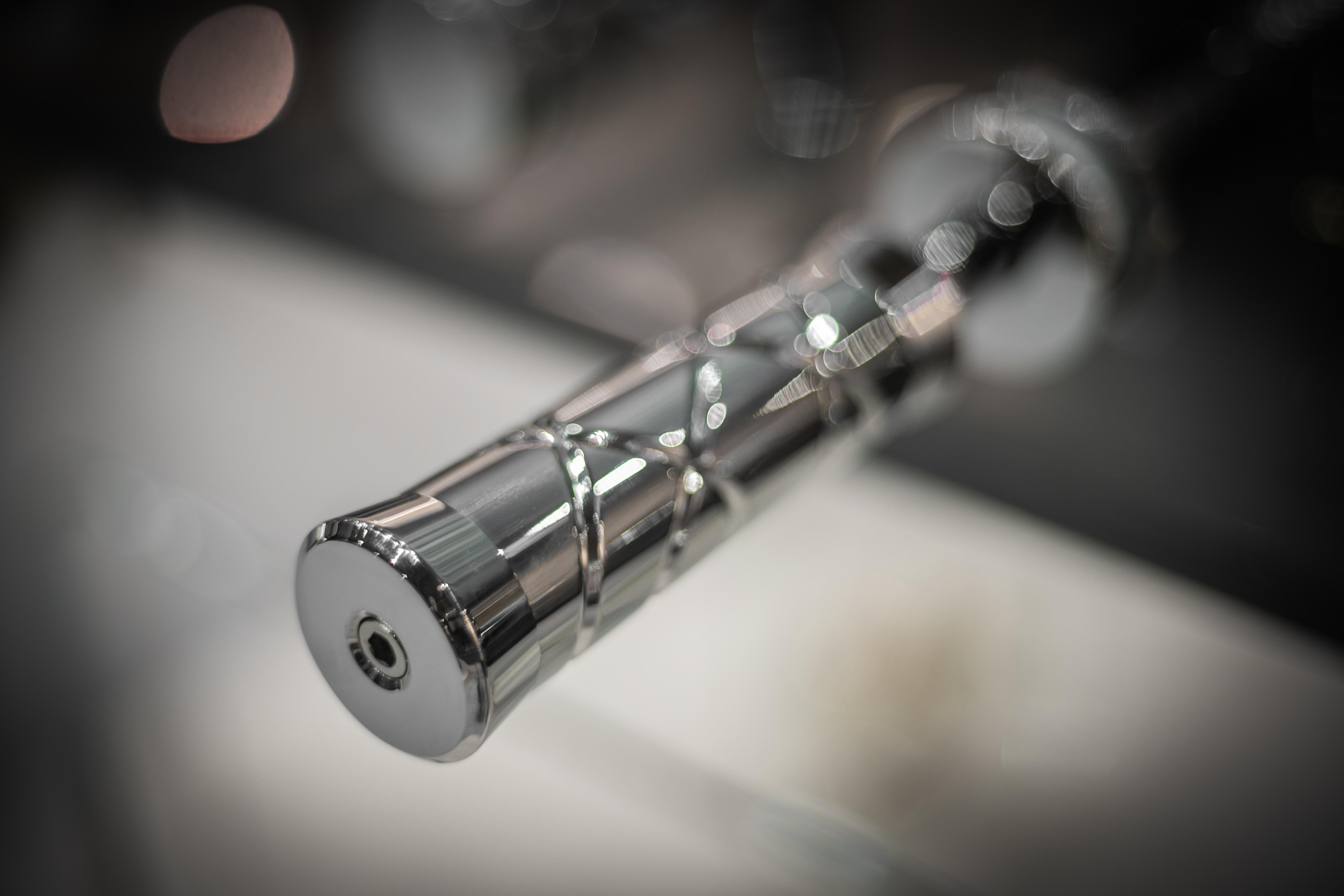 Table de baseball Cristallino en or à édition limitée avec terrain noir par Teckell en vente 12