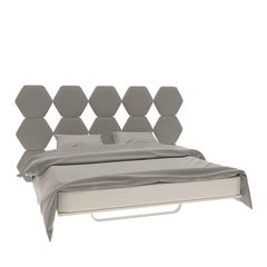 Cristallo Bed with Fabric Headboard