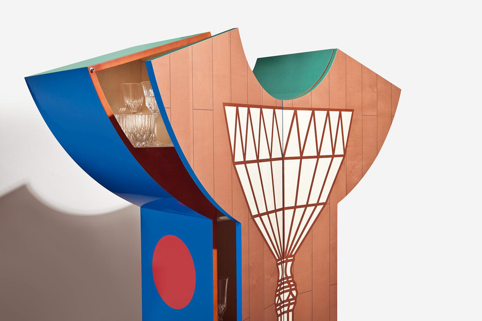 Contemporary Cristallo Cupboard, Alessandro Mendini