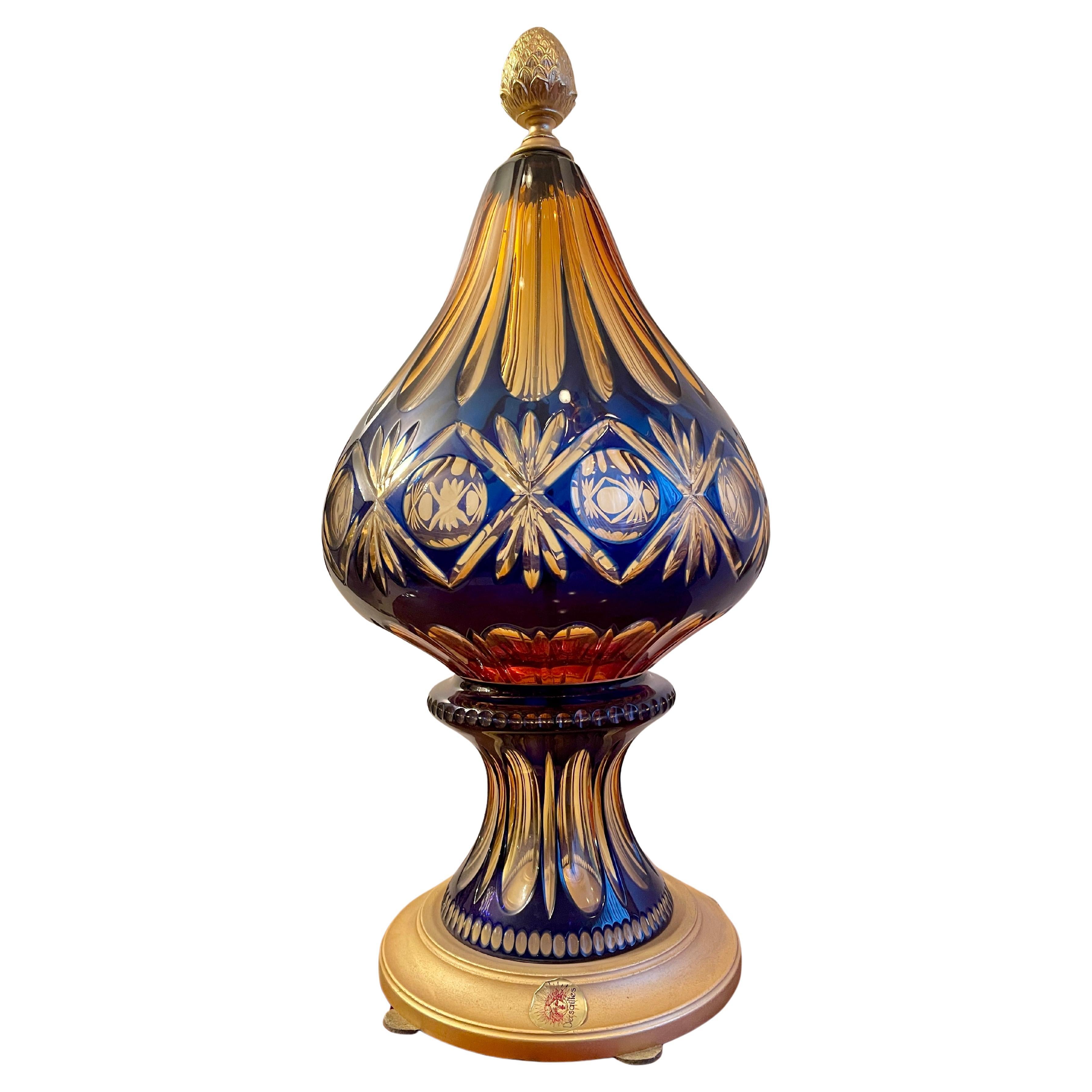 Italian luxury crystal 80s French style