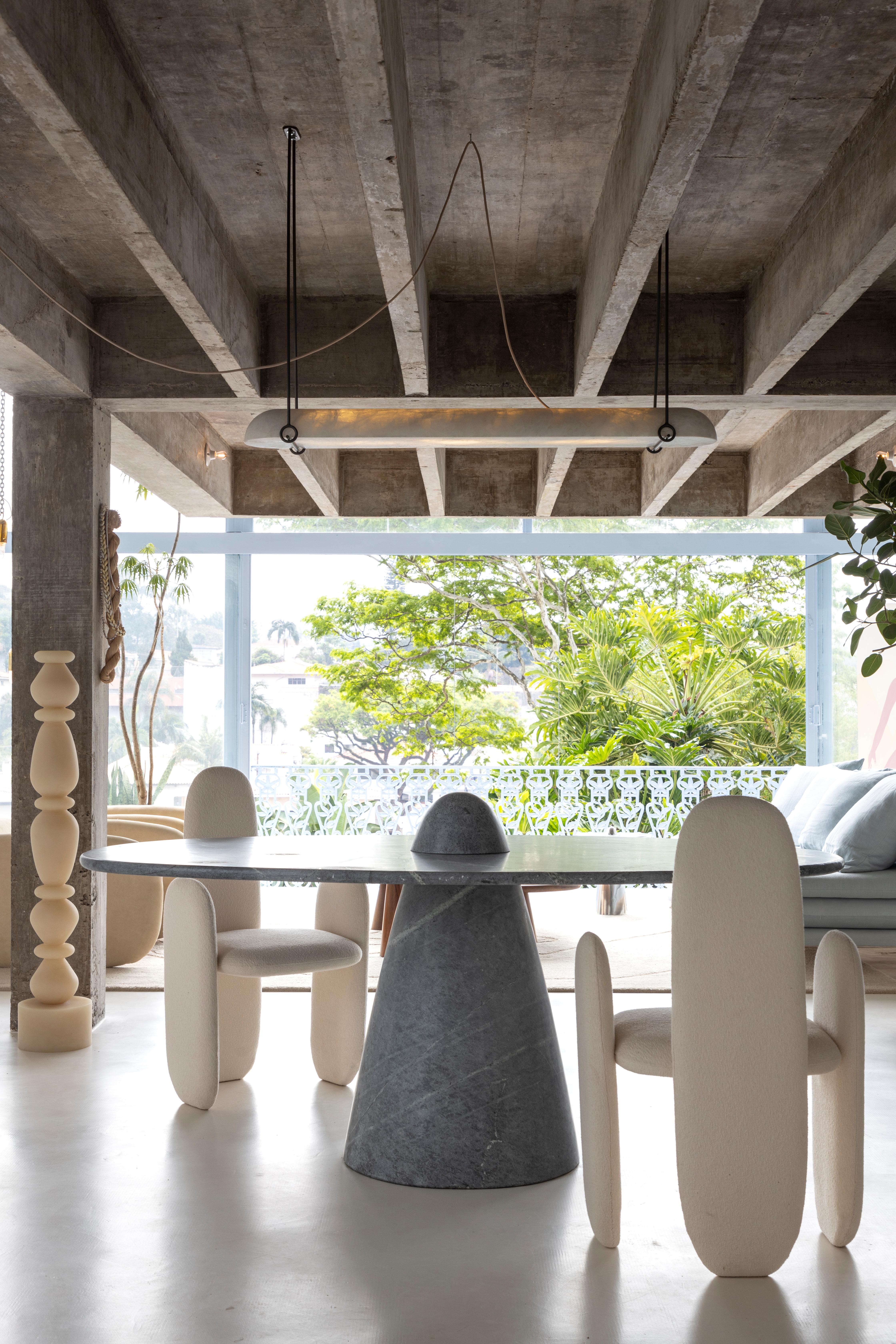 XXI secolo e contemporaneo Lampada a sospensione Cristallo Domo P di Studio Orth in vendita