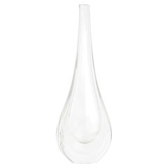 Crystal Drop Vase - Murano Glass
