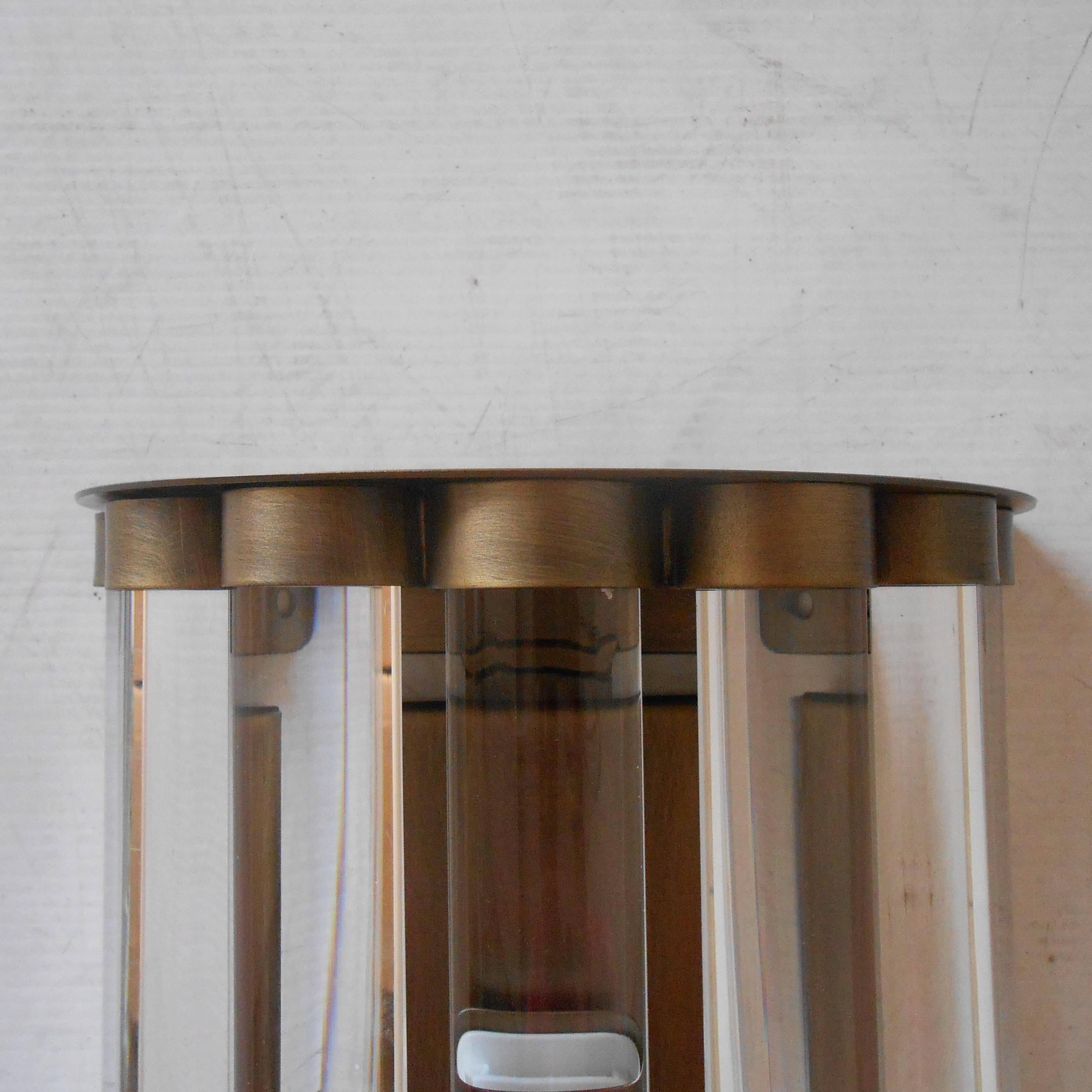 Bronzato Sconce Cristallo / Flush Mount di Fabio Ltd in vendita