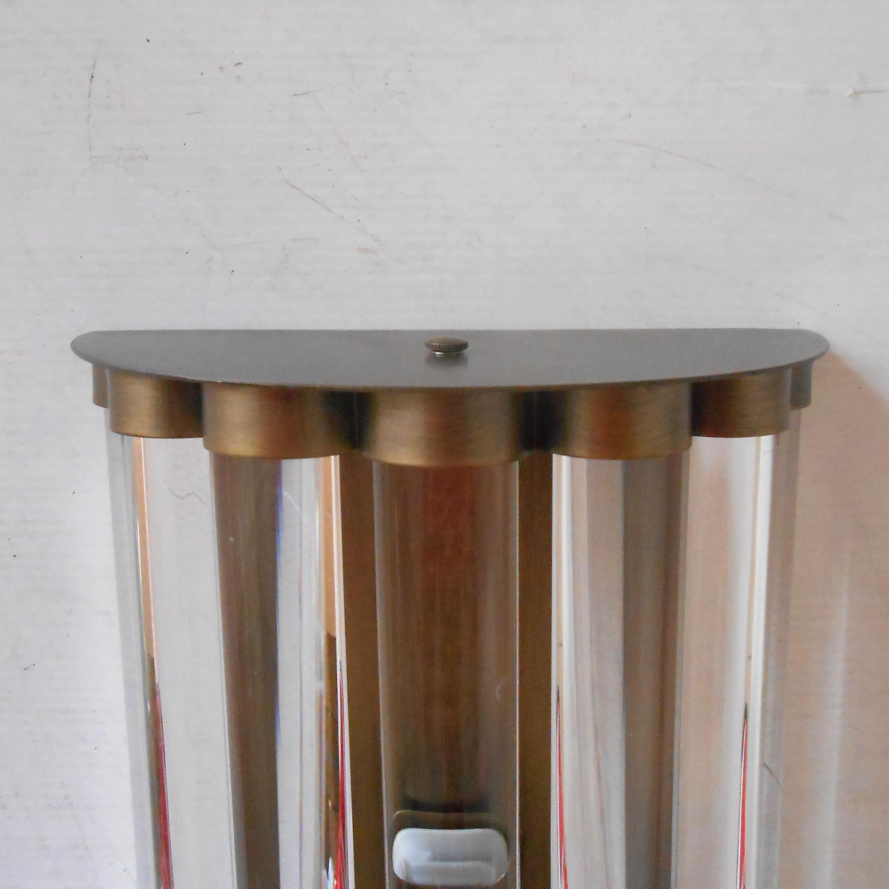 Contemporary Cristallo Sconce / Flush Mount by Fabio Ltd For Sale
