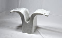 Cristavino - Soporte para botellas y copas de mármol suizo Cristallina