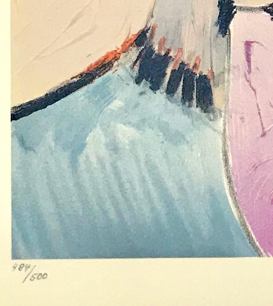 HOPES FOR PEACE è una litografia a colori realizzata a mano dall'artista spagnolo di fama internazionale Cristóbal Gabarrón e stampata su carta d'archivio Artistics nel 1986. HOPES FOR PEACE è una composizione fantasiosa che raffigura un uccello