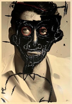 La photo de David Gandy B&W a été prise par les artistes. La série IWMYAS.