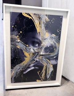Elizabeth Olsen, Portrait. Portrait Intervened by the artists.