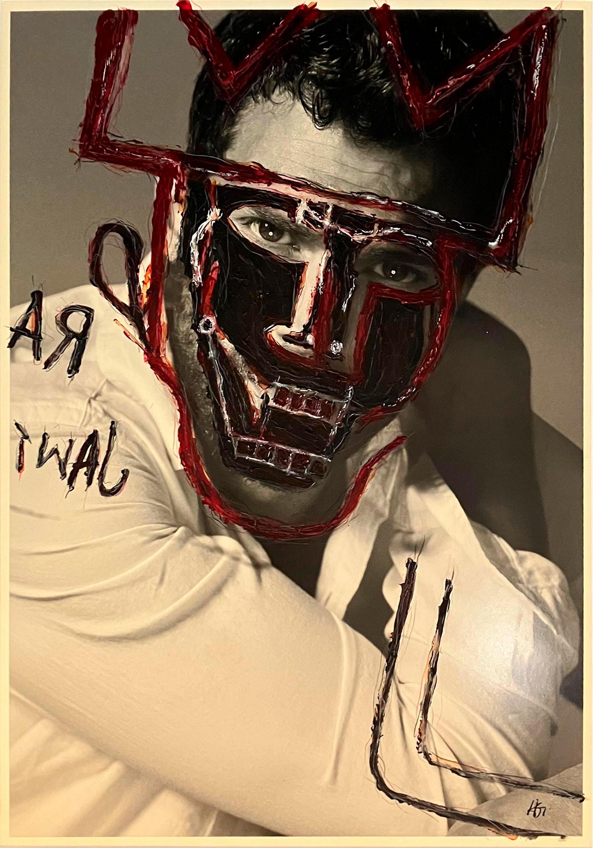 Jamie Dornan and David Gandy, Diptych. Intervened by the artists. For Sale 3