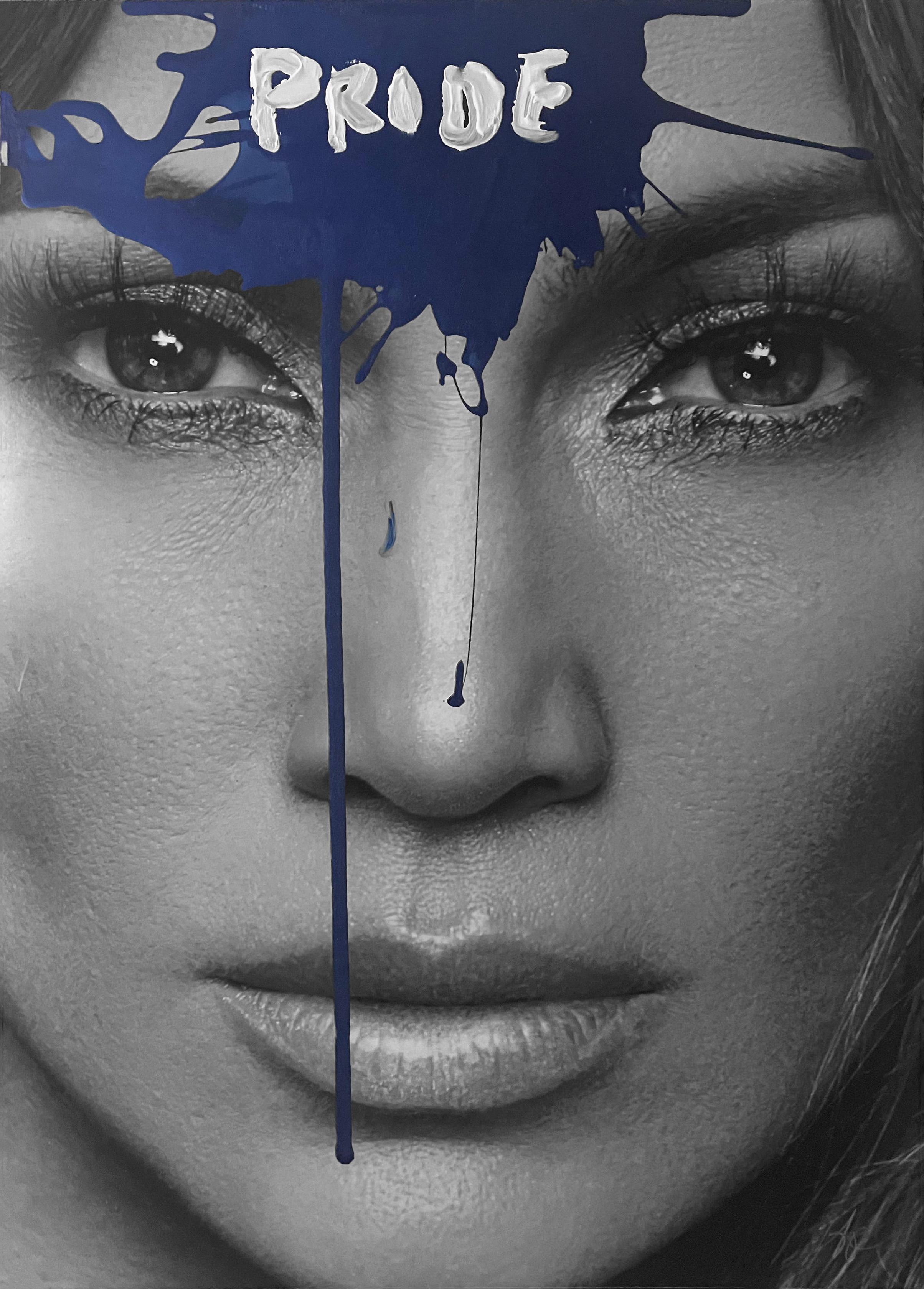 Orgoglio - JLO. Ritratto Intervengono gli artisti. Dalla serie Blue