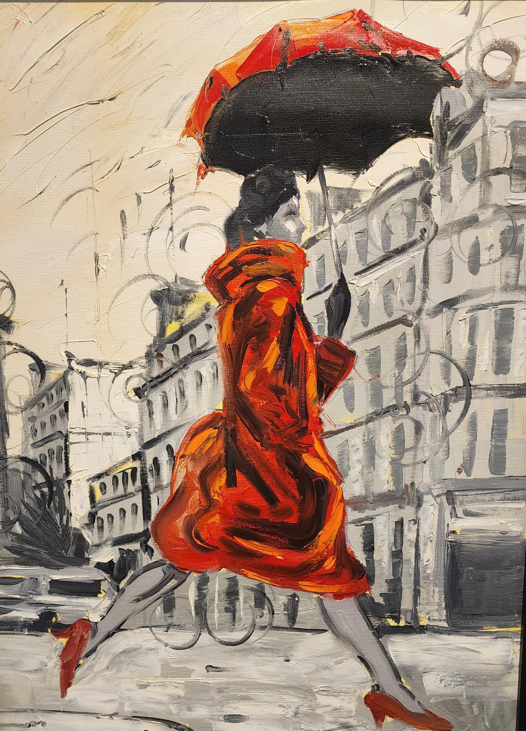 Coco X   Impressionismus   kubanischer Künstler  Paris   Frankreich  Öl auf Leinwand im Angebot 3