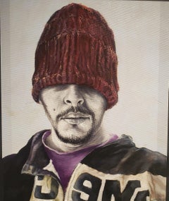 Eyes That Do Not See II, oil painting, Realist Style of young Cuban, Realism
