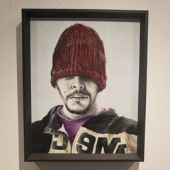 Eyes That Do Not See III, AUCTION Realist Style of young Cuban, Realism