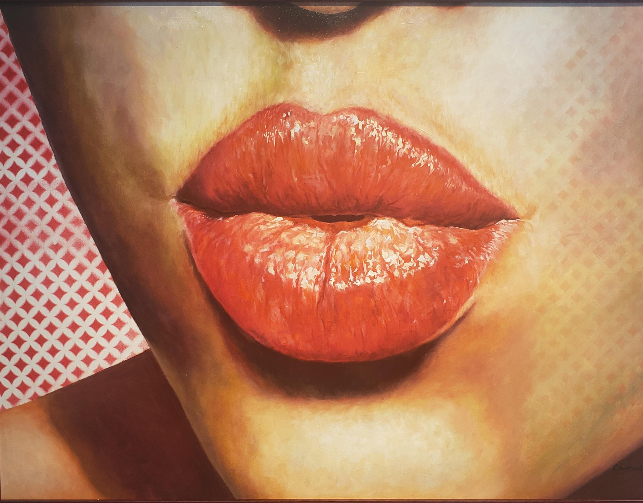  

 KISS ME BESAME #2 ist ein neues Gemälde aus dem Studio des kubanischen Künstlers Cristian Mesa Velazquez. Kiss Me #2 ist ein Ölgemälde im realistischen Stil der zeitgenössischen Malerei, das in Öl auf Leinwand gemalt ist. Cristian Mesa Velazquez