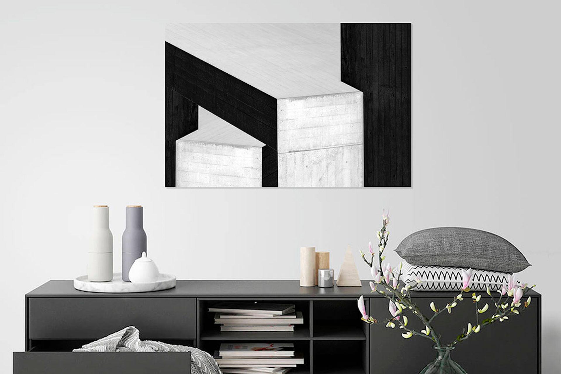 Cristian Stefanescu, Monocromático nº 02, Arte contemporáneo en blanco y negro en venta 1