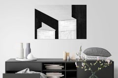 Cristian Stefanescu, Monochromatic #02, Contemporary Black & White Statement Art