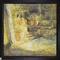 Coin du jardin - Peinture de Cristiano Guitarrini - 2007