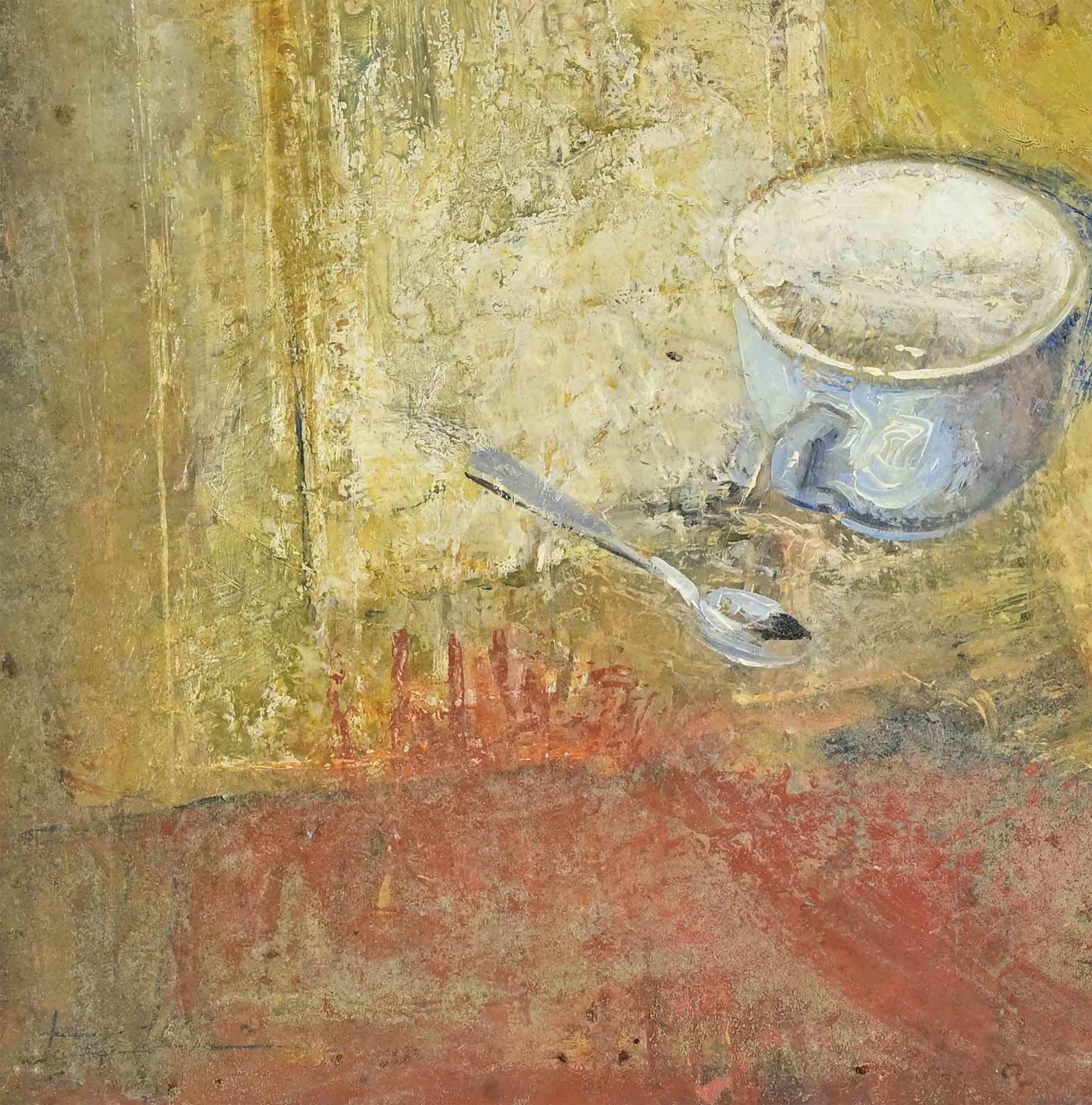 Still Life - Oil Paint by Cristiano Guitarrini - 2007 For Sale 1