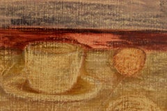 Still Life with Cup - Oil Paint by Cristianus - 1957