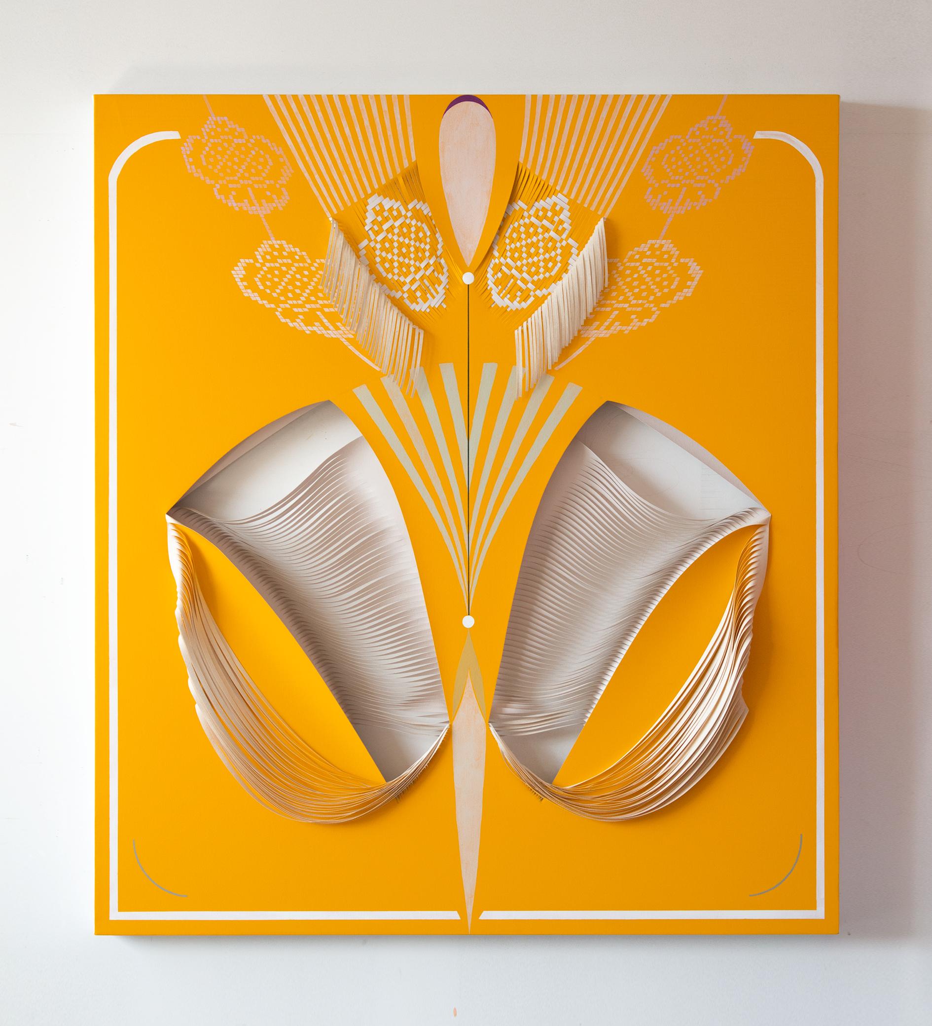 Draped Vase - Painting by Cristina Camacho