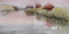 "Brazo de la Torre". Contemporain, réalisme, figuratif, huile, paysage