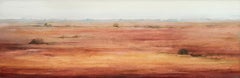 "Doñana en otoño". Contemporary, realism, figurative, oil, landscape, waterscape
