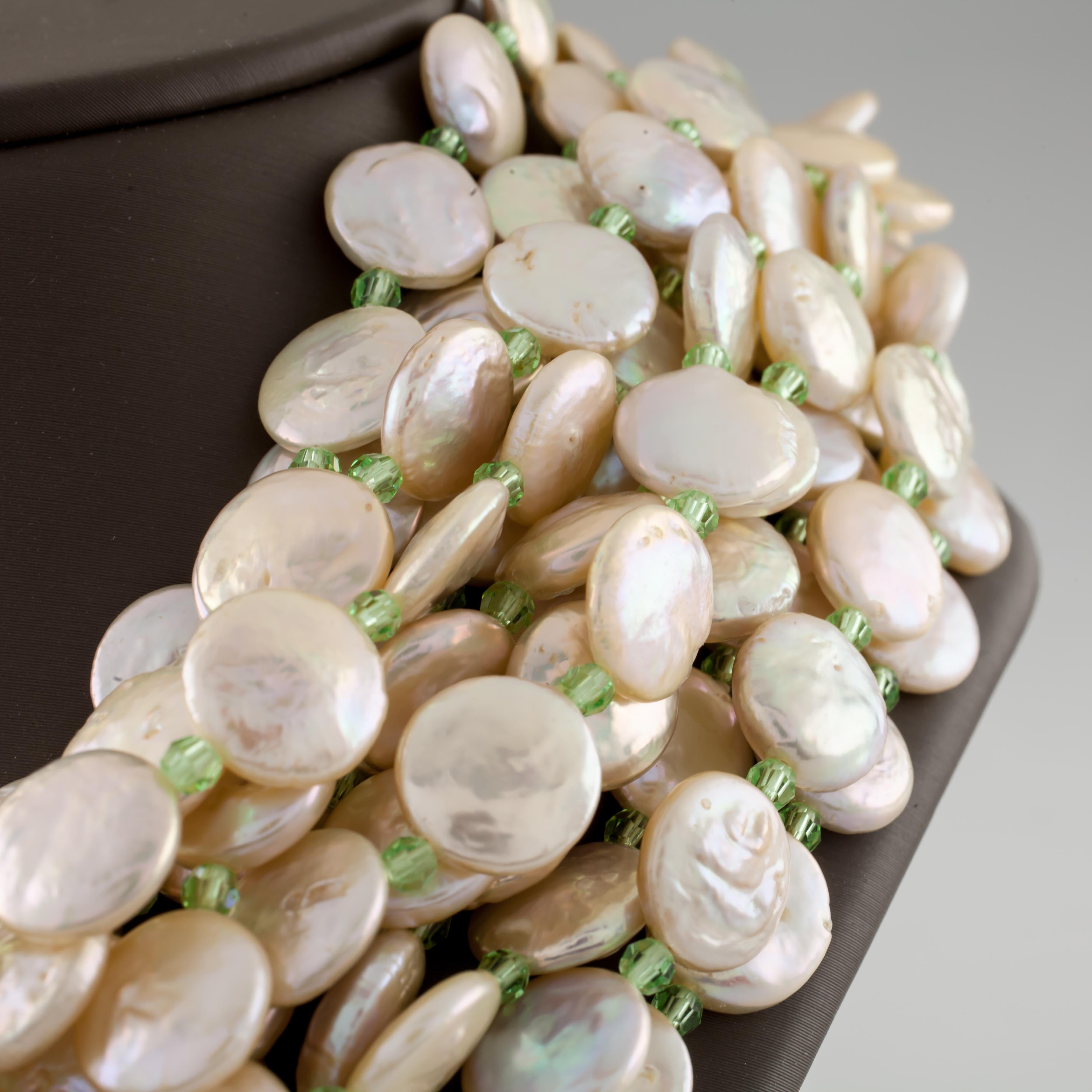 multi strand pearl necklace