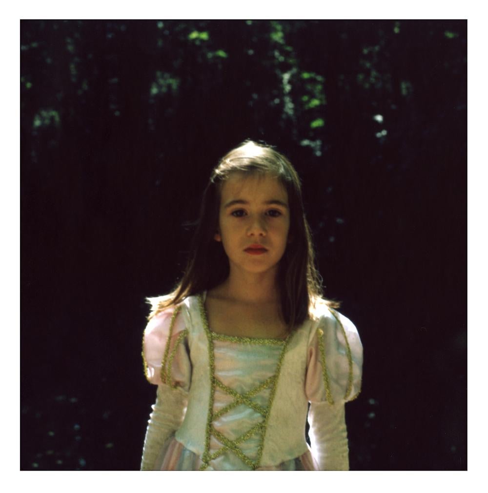 Cristina Fontsare Color Photograph - Gabriela at 7 - Contemporary, Polaroid, Photograph, Youth. 21st Century, Color