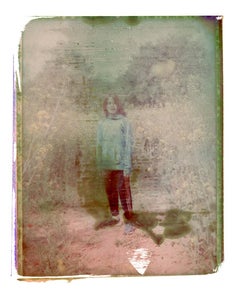 Gil mit vierzehn Jahren  - Contemporary, Polaroid, Fotografie, Kindheit, abstrakt