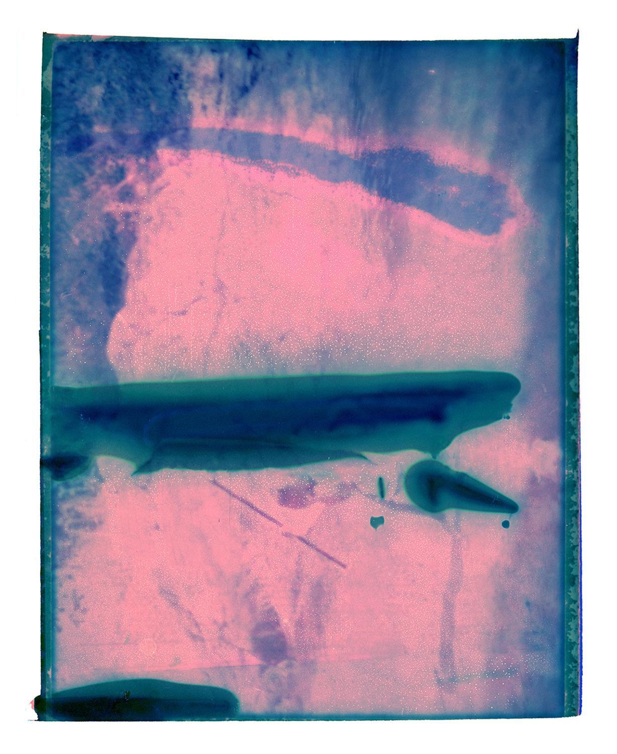 Cristina Fontsare Figurative Photograph - Ground water II  - Contemporary, Polaroid, Photograph, Childhood, abstract