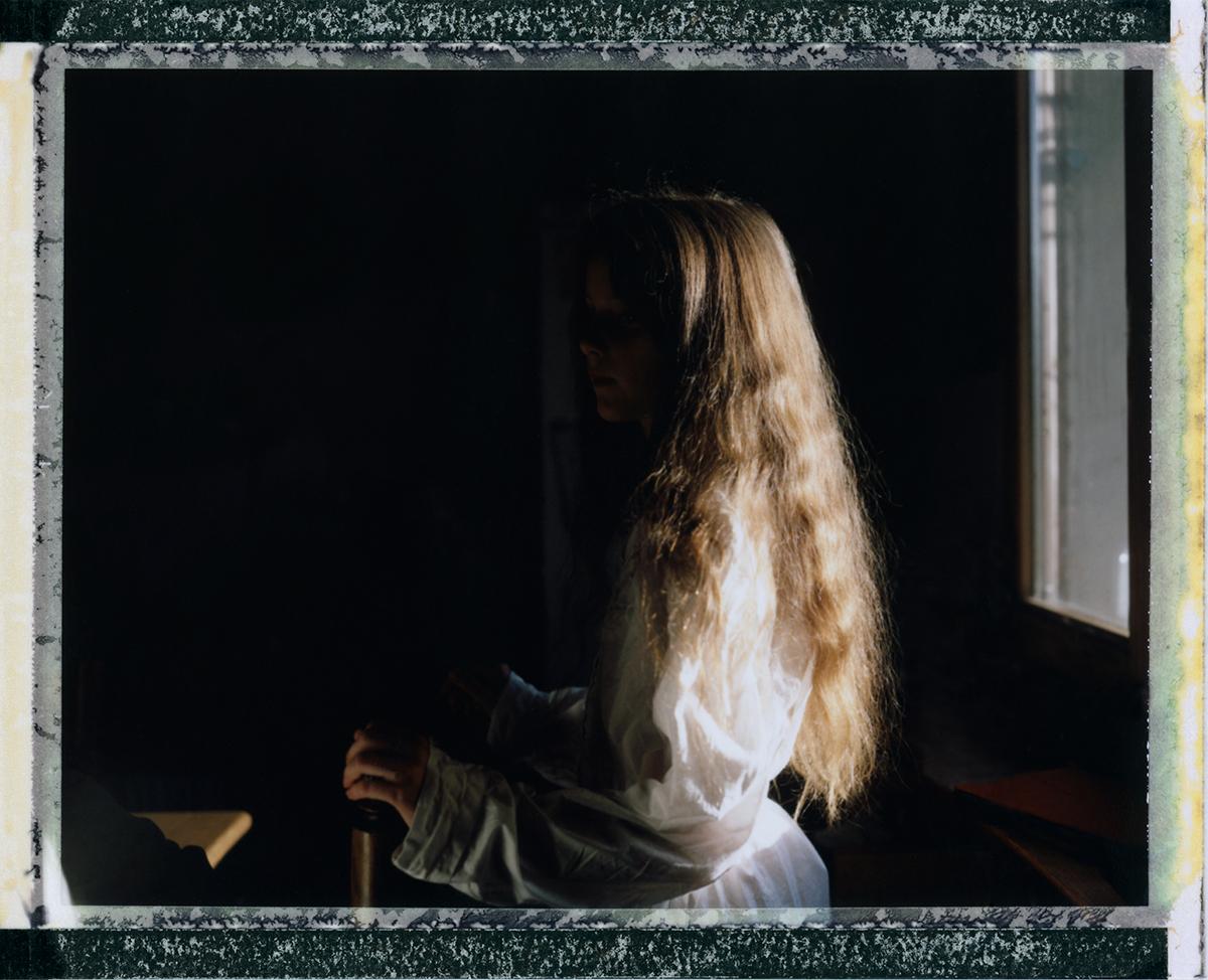 Cristina Fontsare Color Photograph - In the meantime- Contemporary, Polaroid, Photograph, Childhood. 21st Century