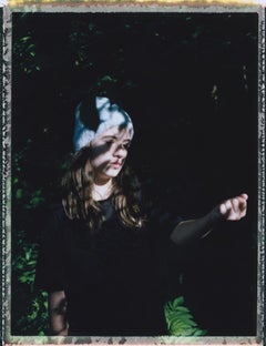 Gabriela at twelve - Contemporary, Polaroid, Photograph, Childhood. 21st Century
