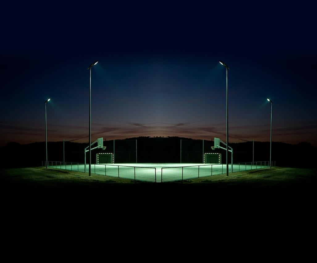 Landscape Photograph di Cristina Fontsare - Dove sei? - Contemporaneo, Fotografia, Paesaggio, 21° secolo, Colore, Notte