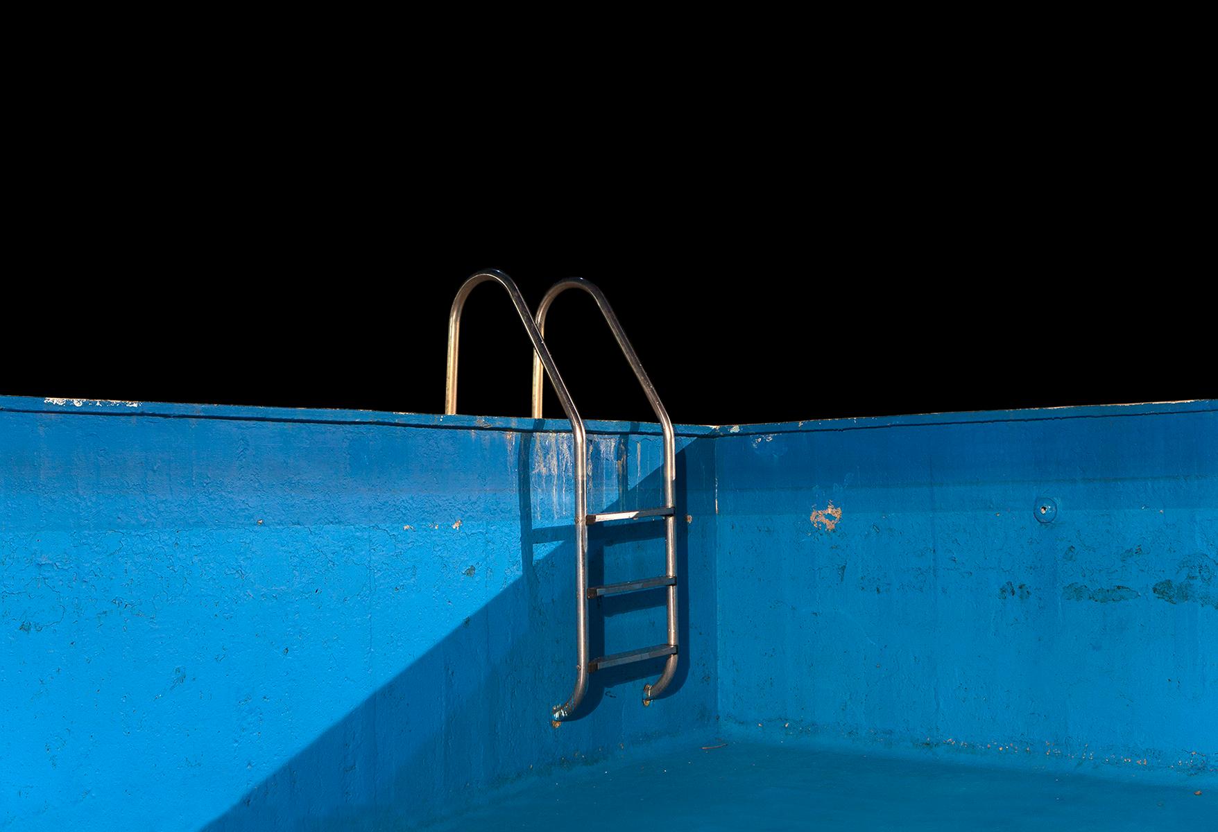 Cristina Fontsare Color Photograph - Winter Pool - Contemporary, Photograph, Landscape, 21st Century, Color