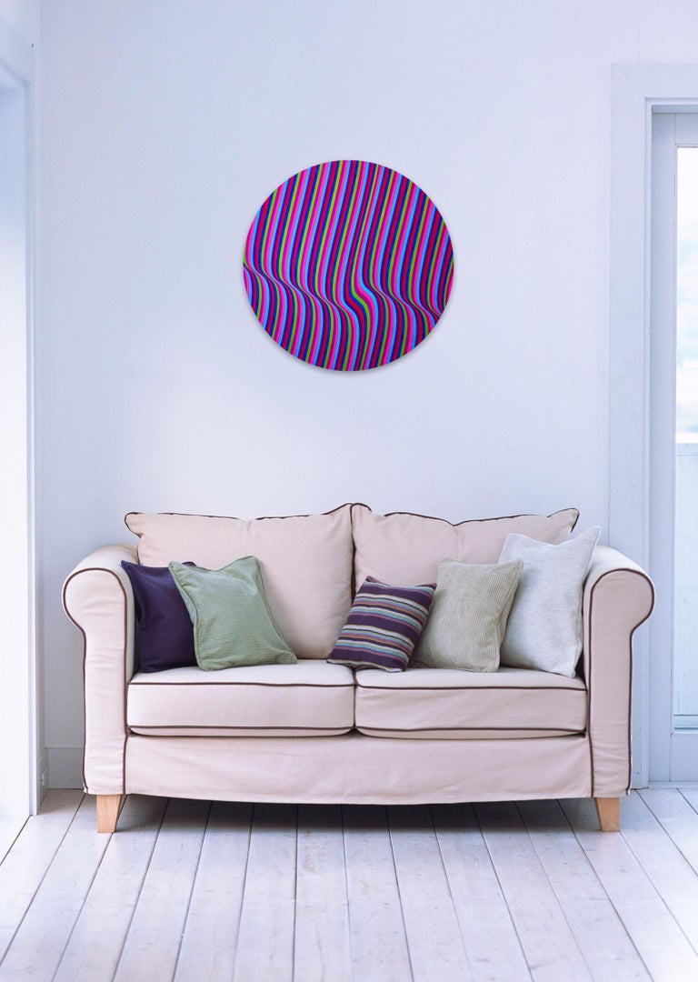 Cristina Ghetti - Color thinking (Abstract painting) For Sale at 1stDibs