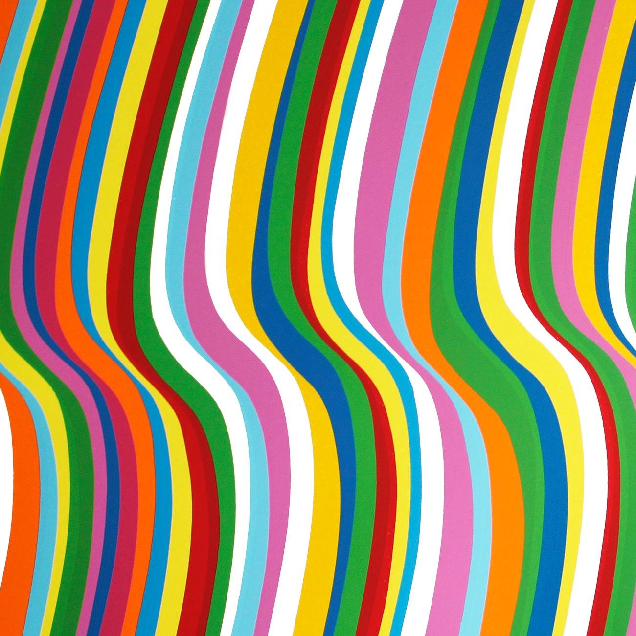 Mareas (Abstract print)
Serigraphy on Somerset paper 330 gsm — Unframed.
Limited edition of 65.
1/65

Ghetti is interested in cross-disciplinary methods and tools. She originates her compositions on the computer, utilizing digital tools to develop