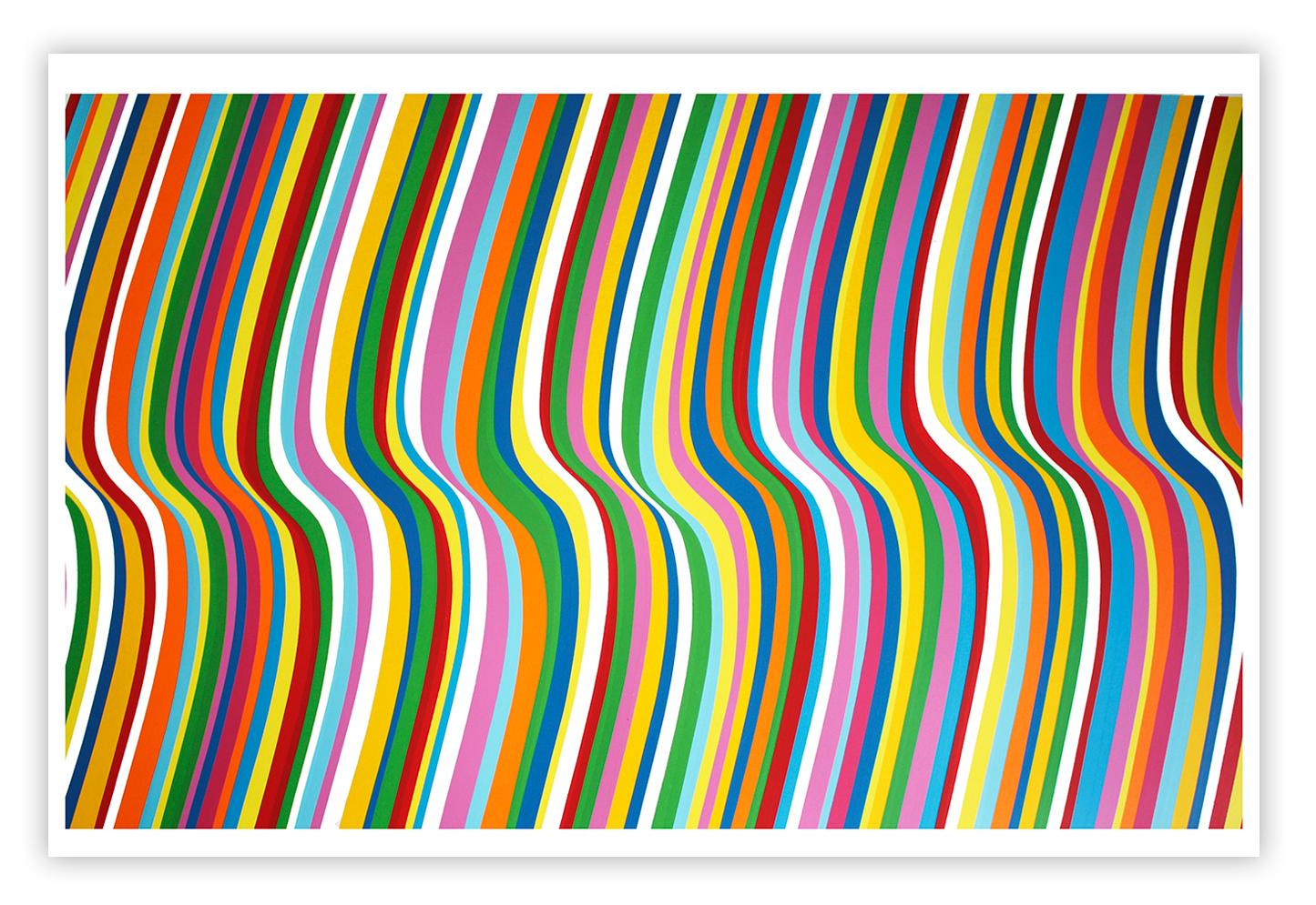 Cristina Ghetti Abstract Print - Mareas (Abstract print)