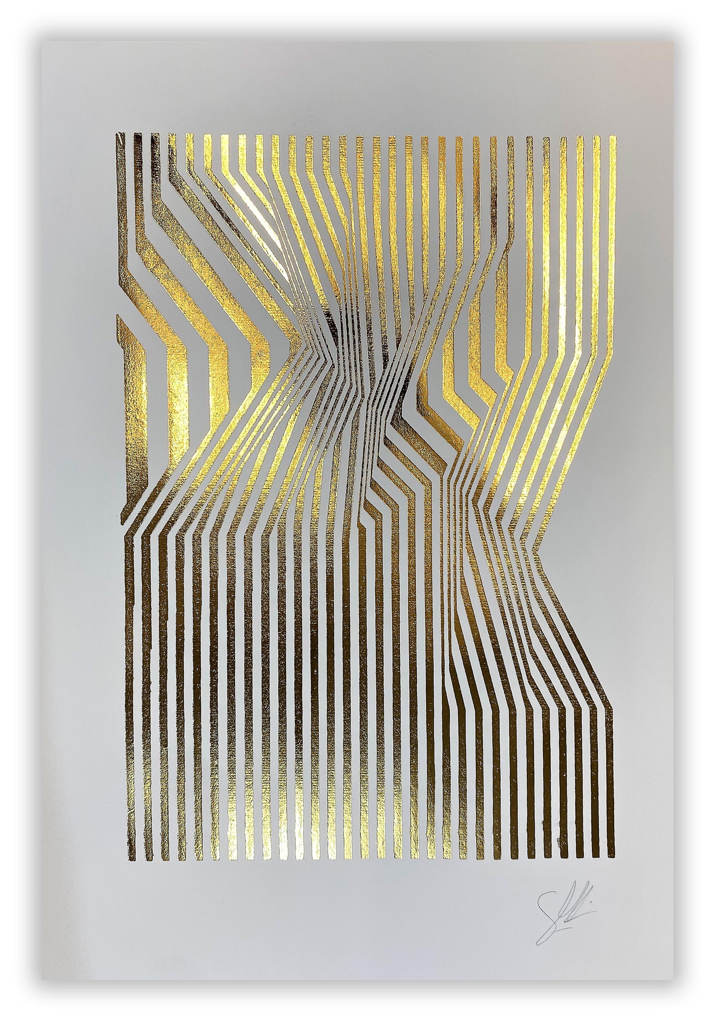 Cristina Ghetti Abstract Print – Marokkanische Serie 3 (Abstrakte Malerei)