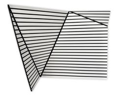 Wallreliefs black and white 2 (Abstract Sculpture)