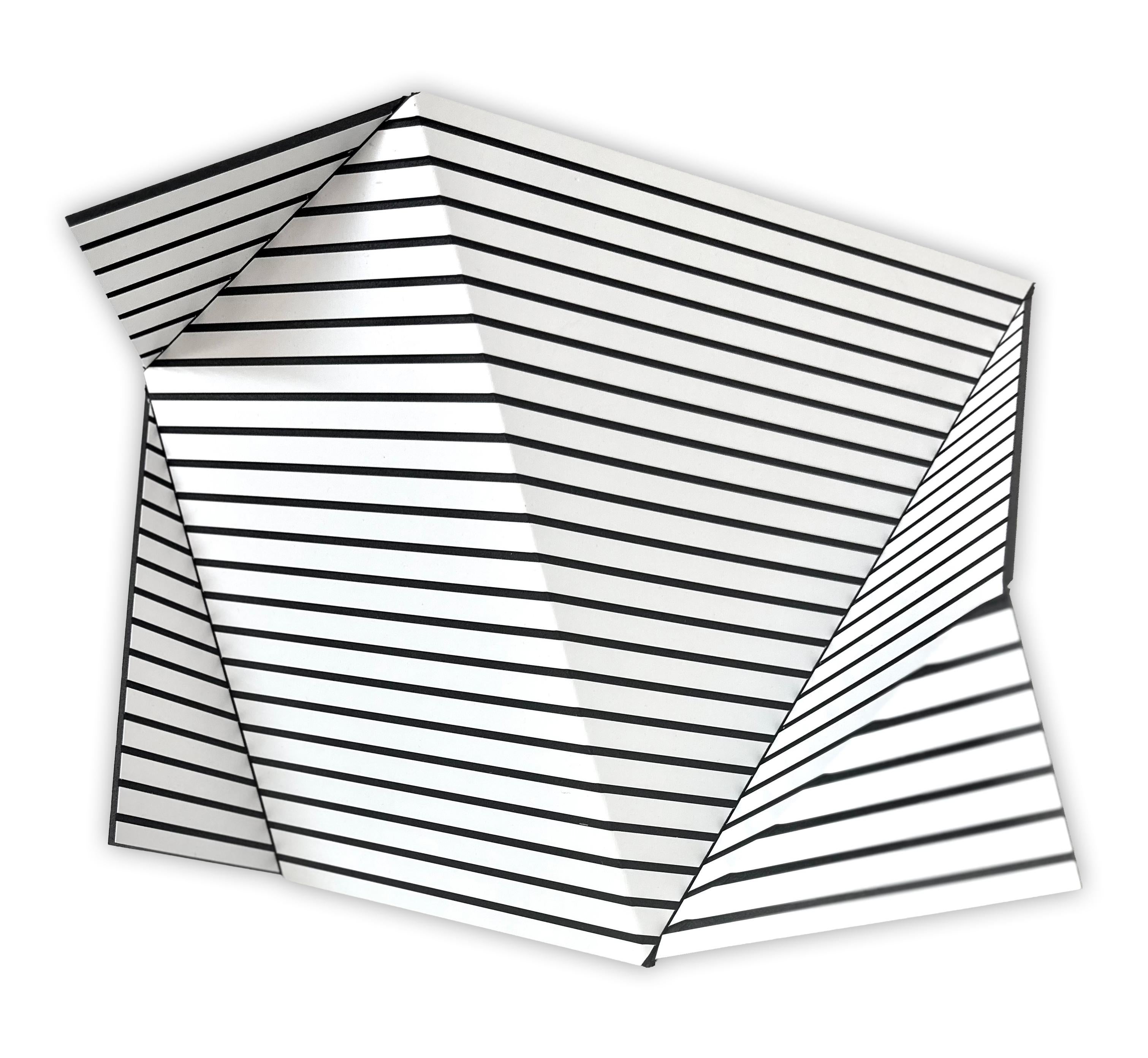 Wallreliefs black and white 3 (Abstract Sculpture)